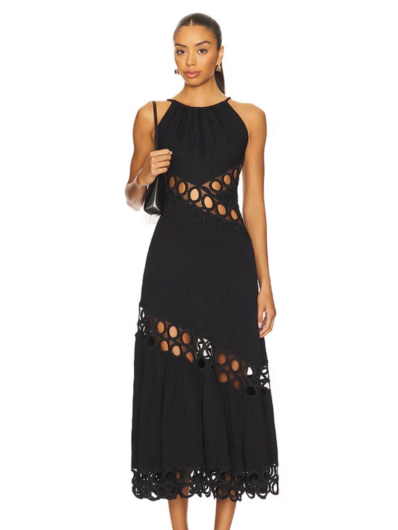 Alexis Black Maxi Dress