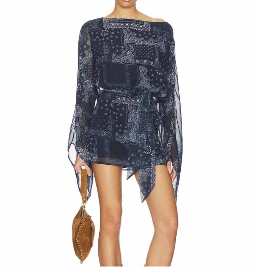 Superdown Jesenia Mini Dress in Navy Quad Marketplace Superdown Jesenia Mini Dress in Navy Quad Marketplace